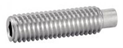 STHC BOUT TETON DIN 915 INOX A4 M8X10