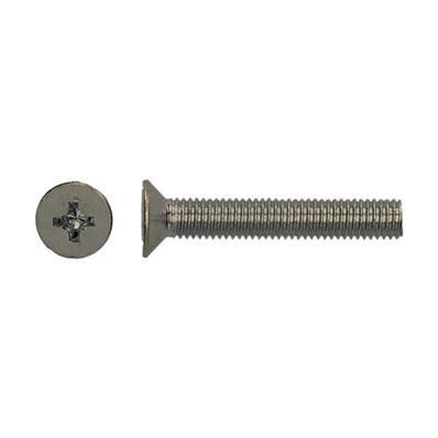 VIS METAUX TETE FRAISEE CRUCIFORME DIN 965H PHILIPS INOX A2 M4X40