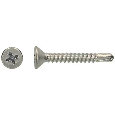 VIS AUTOPERCEUSE TETE FRAISEE INOX A2 DIN 7504 0H 4,2X38