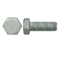 VH 8.8 DIN 933 FT GALV. A CHAUD M16X160