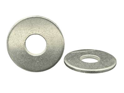 ROND PLATES 3D DIN 9021 INOX A4 M6