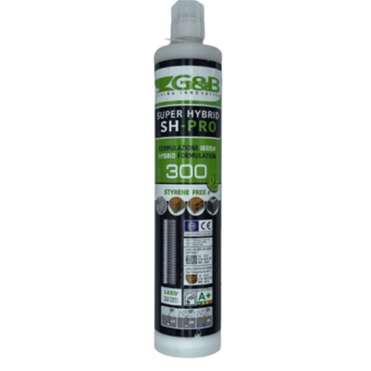 CARTOUCHE DE SCELLEMENT CHIMIQUE CC02 - SH-PRO SUPER HYBRID