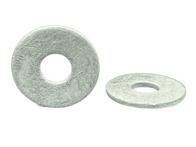 ROND PLATES 3D DIN 9021 GALV A CHAUD M10 ( 11x30x2.5 )