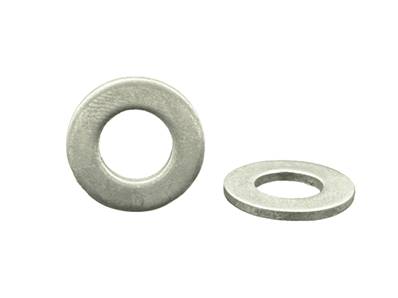 RONDELLES PLATES DIN 125 A M8 ACIER
